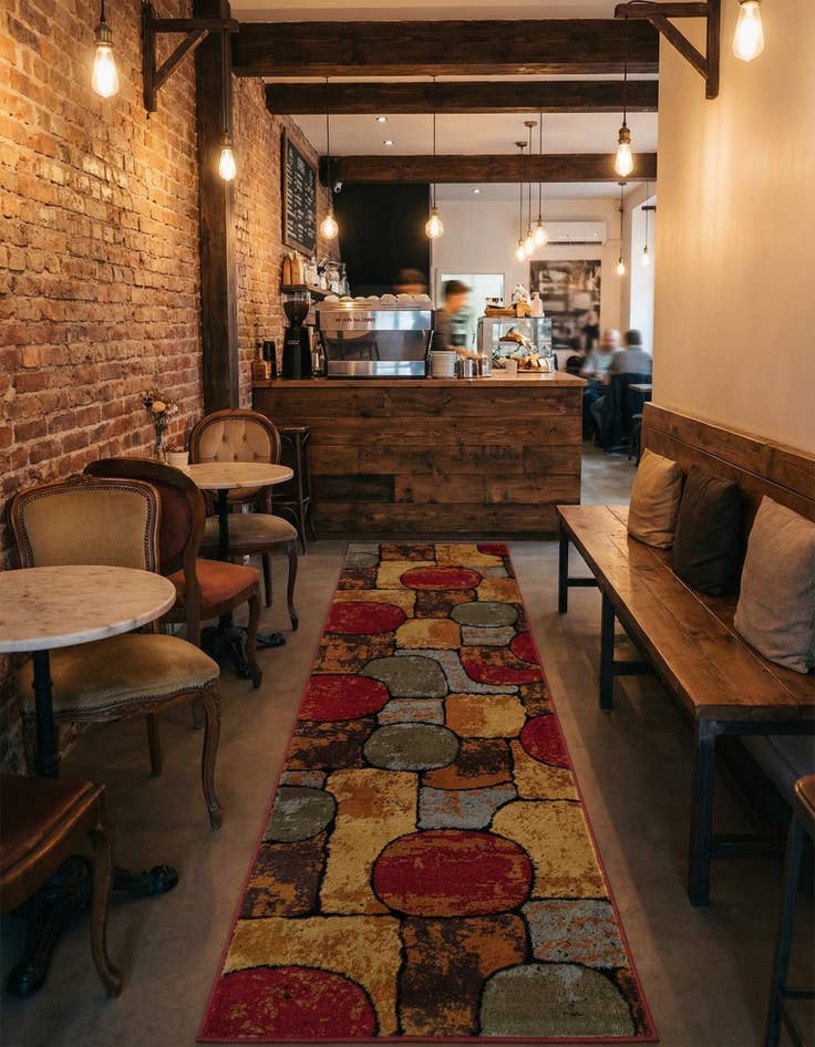Detail image of  2' x 8' Cafe Runner Rug