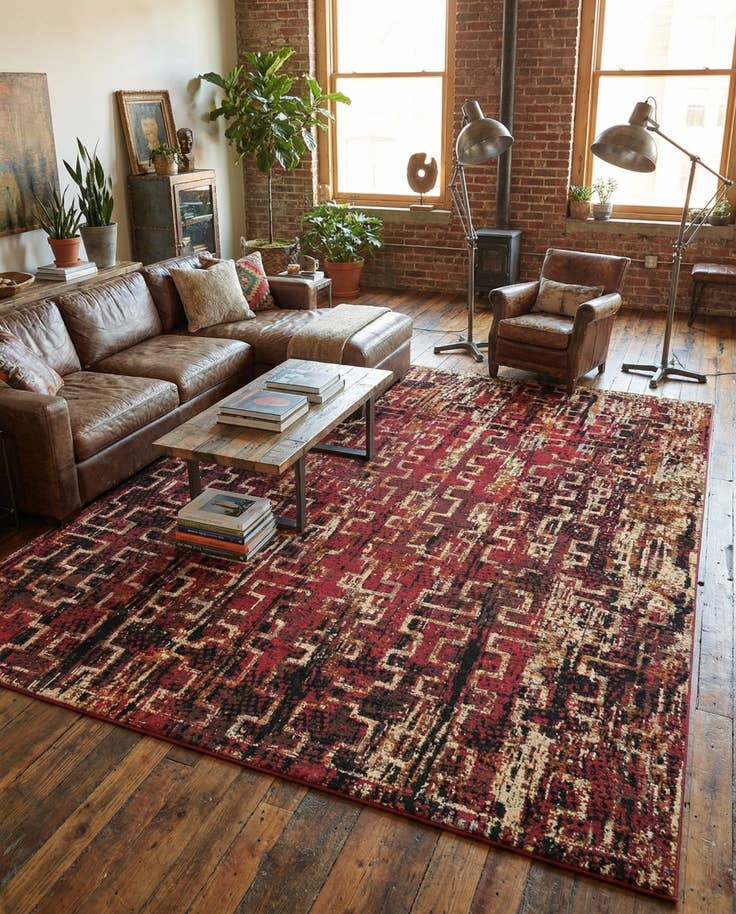 Detail image of 10' x 14' Saturn Rug