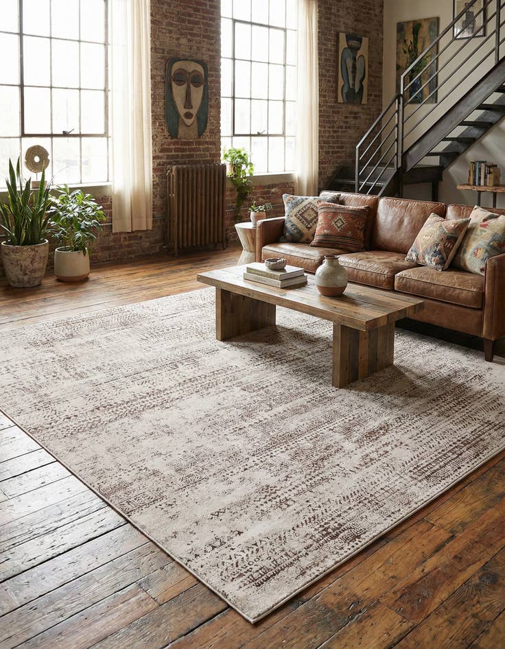 Detail image of 10' 8 x 10' 8 Hermitage Square Rug