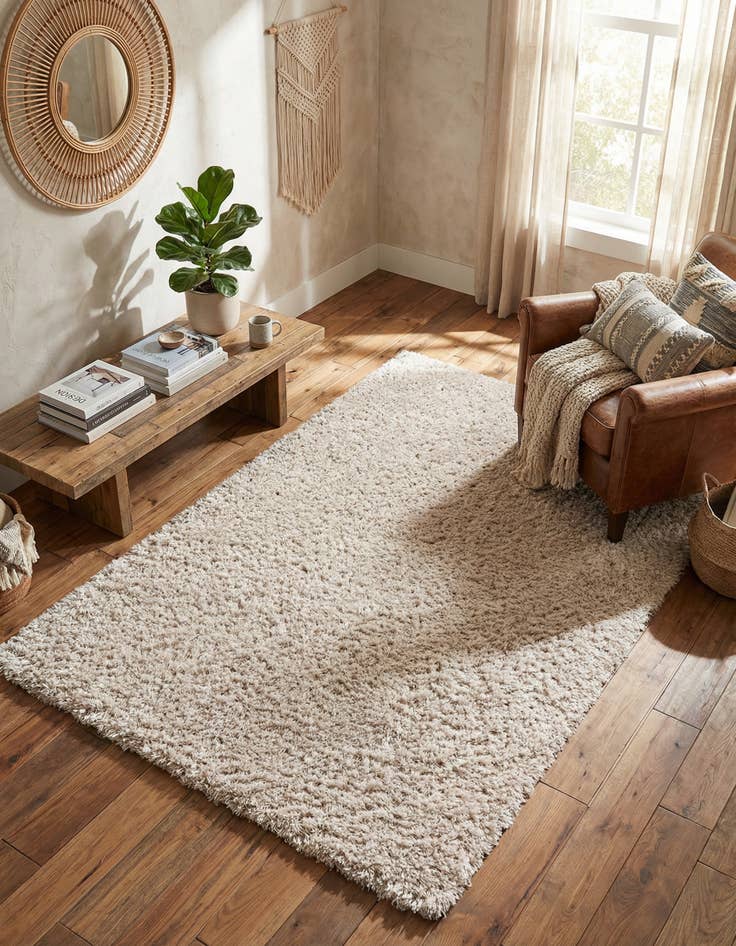 Detail image of 5' x 8' Infinity Shag Rug