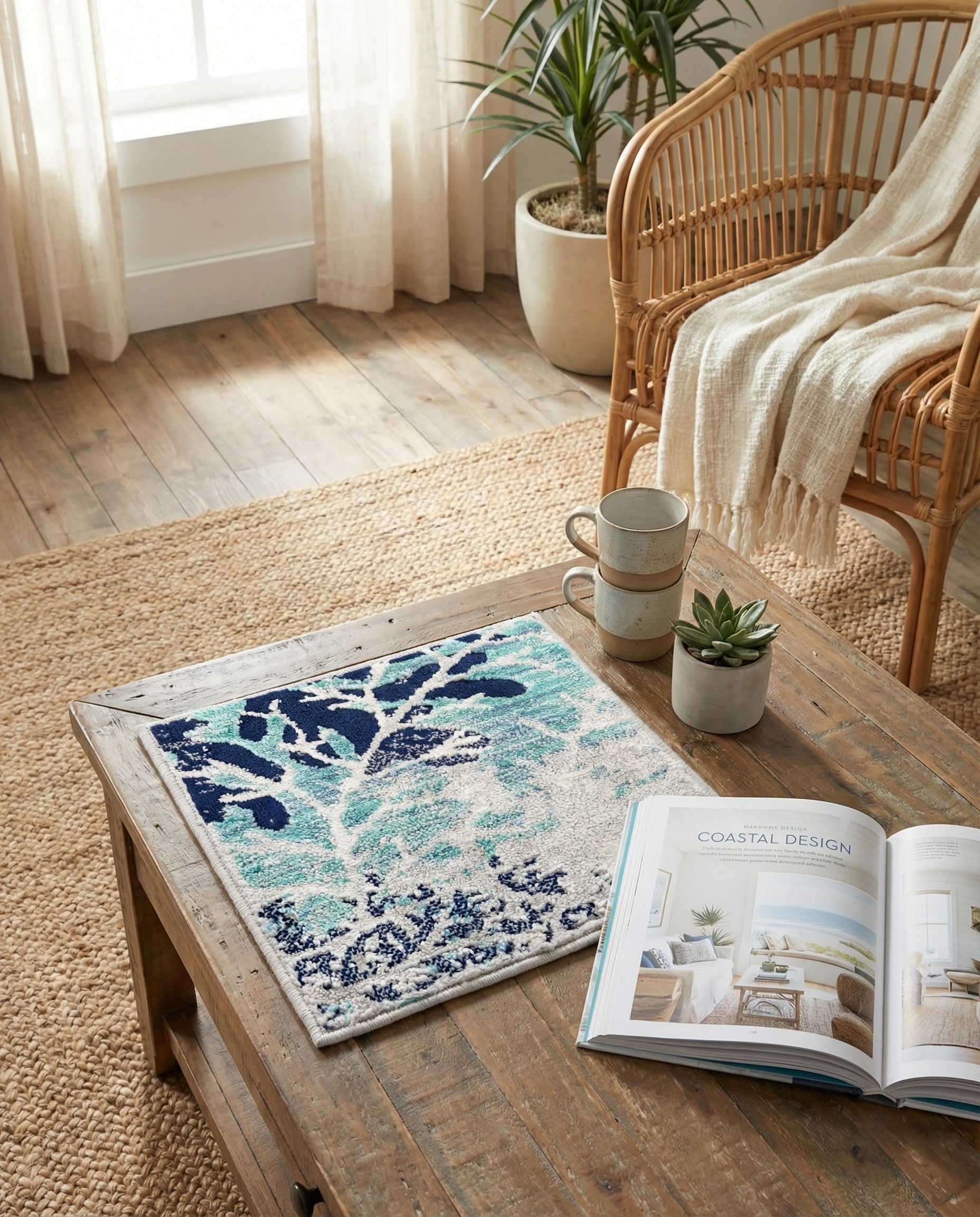 1' 4 x 1' 4 Ariel Sample Rug