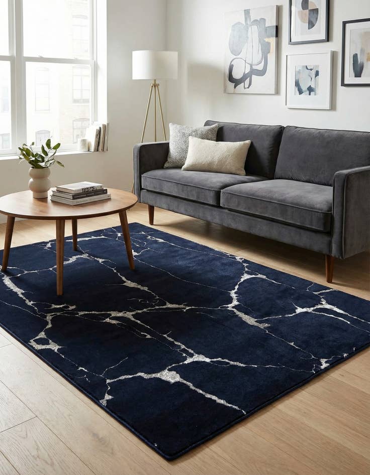 Detail image of 5' 3 x 7' Vogue Geo Rug