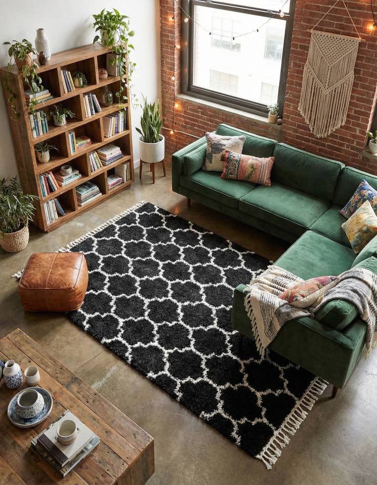 Detail image of 7' 10 x 10' Lagom Shag Rug