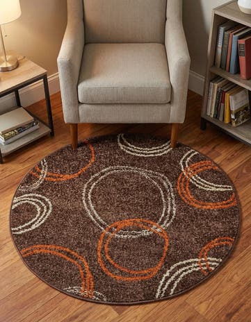 3' 3 x 3' 3 Equinox Round Rug