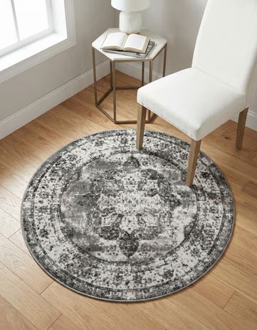 3' x 3' Monte Carlo Round Rug