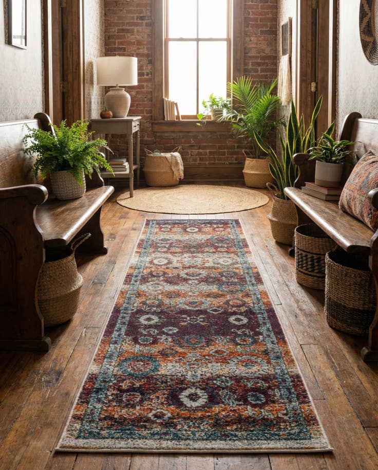 Detail image of 2' x 8' Isabella Runner Rug