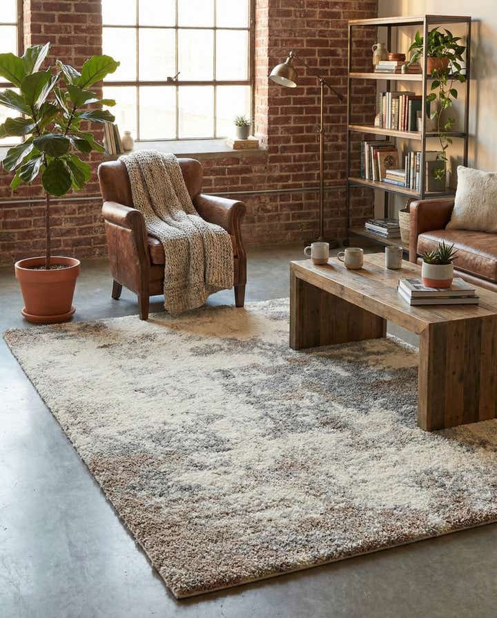7' x 10' Soft Touch Shag Rug
