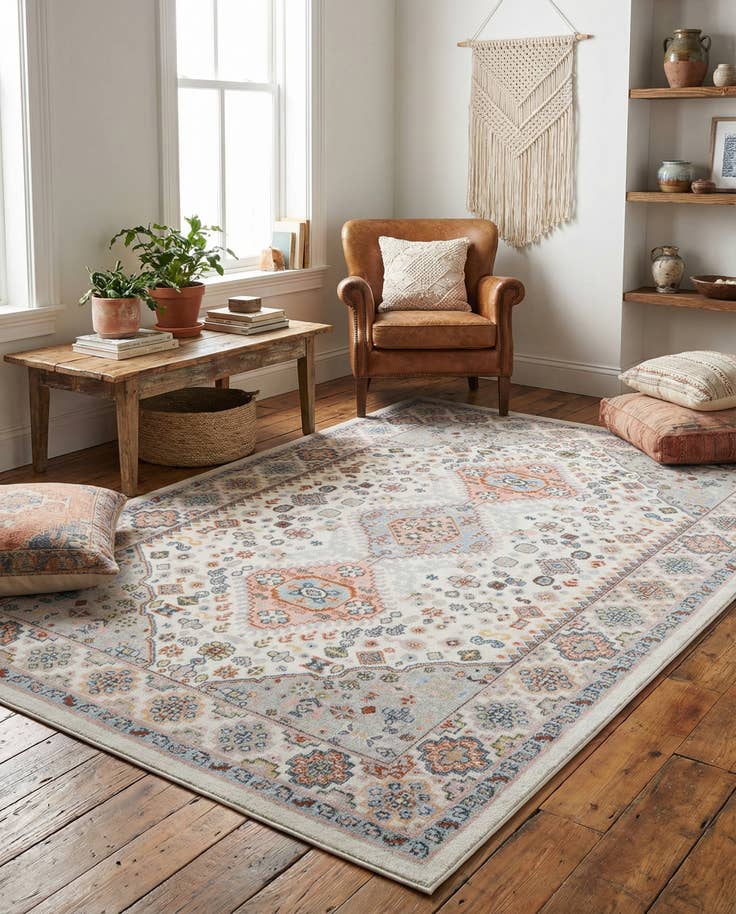 Detail image of 6' x 9' Kamala Washable Rug
