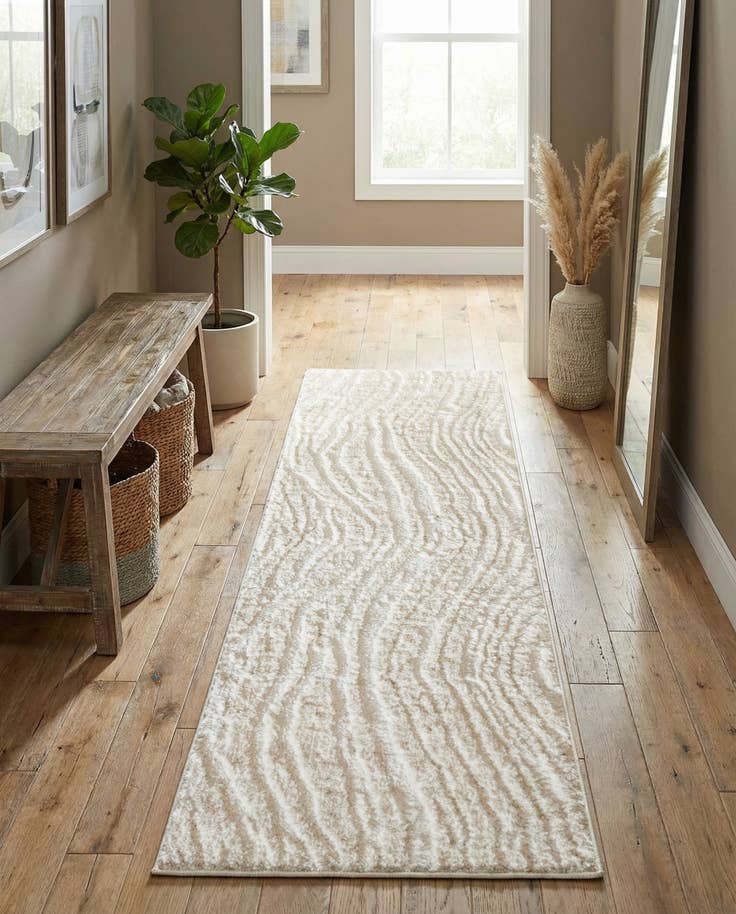 Detail image of 2' x 6' Sepia Runner Rug