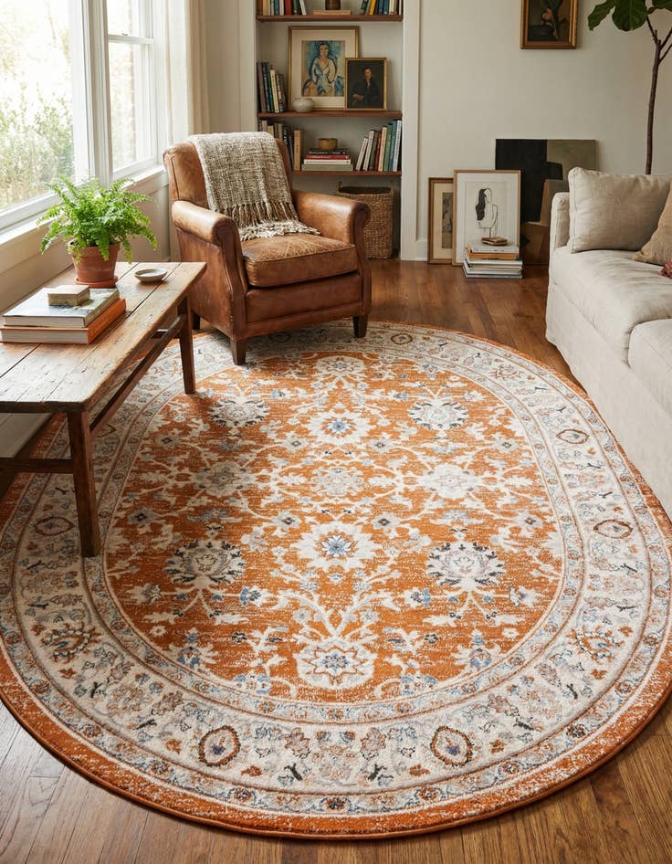 Detail image of  7' 10 x 10' Charlotte Oval Rug