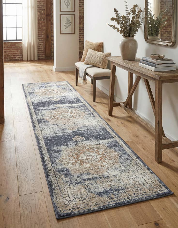 Detail image of 3' x 13' Villa Runner Rug