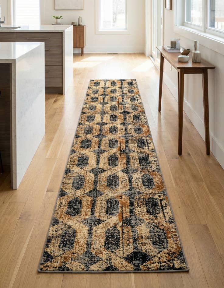 Detail image of 2' 2 x 12' Saturn Runner Rug