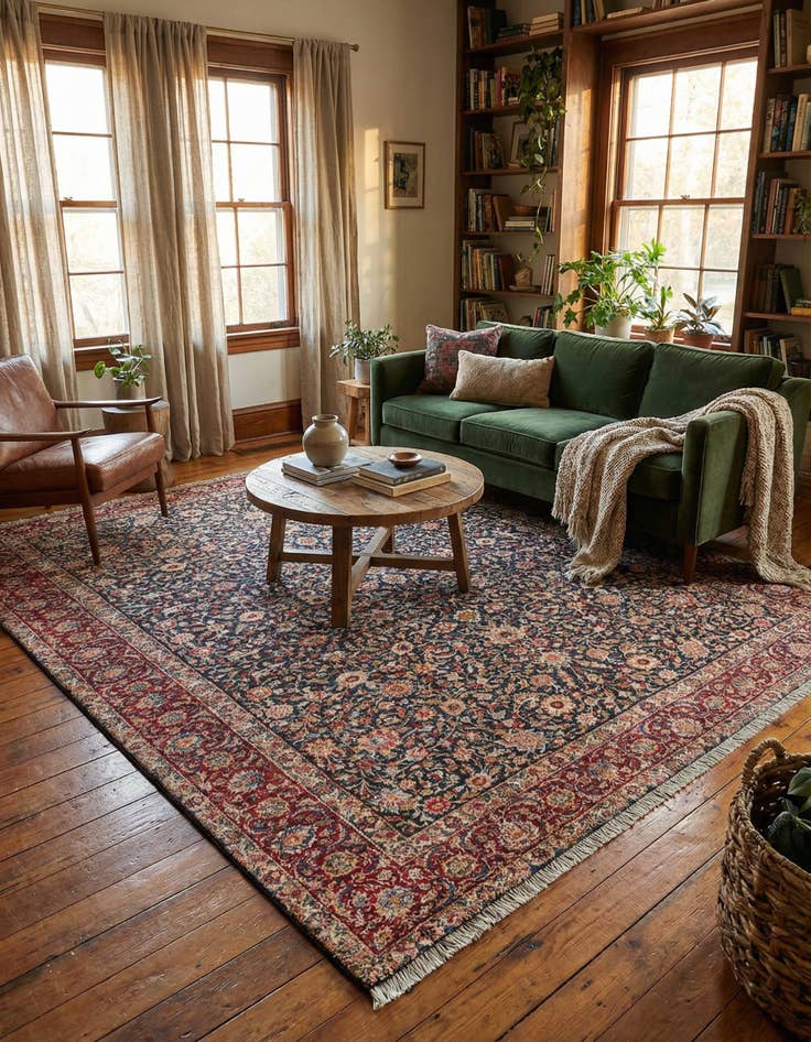 Detail image of 7' 9 x 7' 9 Boutique Square Rug