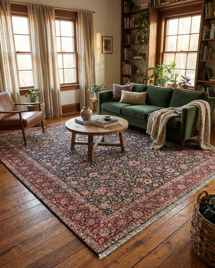 Detail image of 7' 9 x 7' 9 Boutique Square Rug