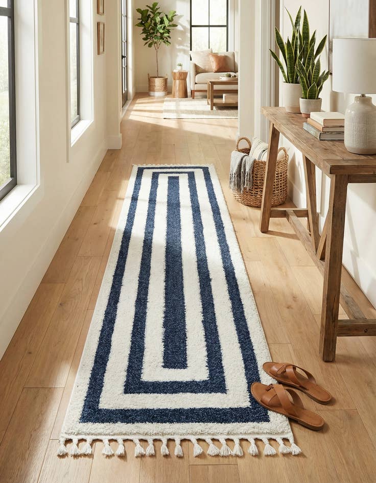 Detail image of  2' 7 x 12' Boho Runner Rug