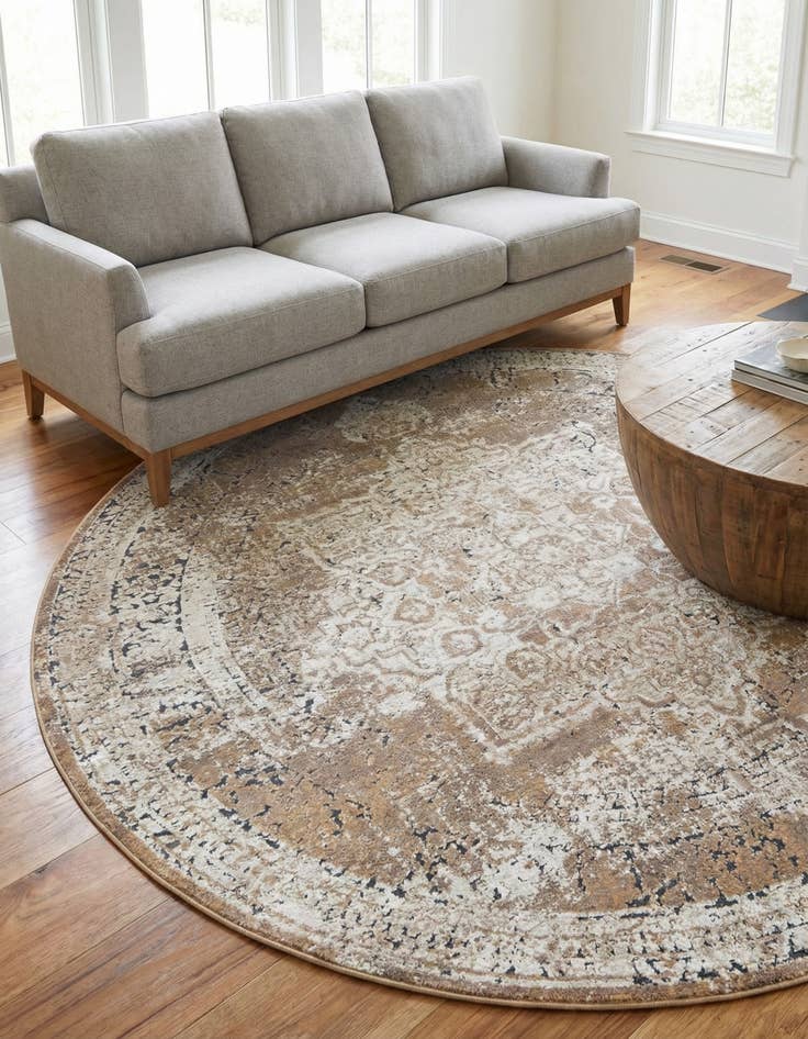 Detail image of 7' 10 x 7' 10 Eliza Round Rug
