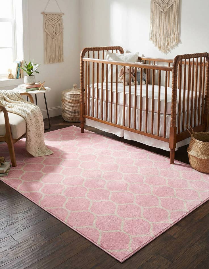 Detail image of 4' x 6' Trellis Frieze Rug