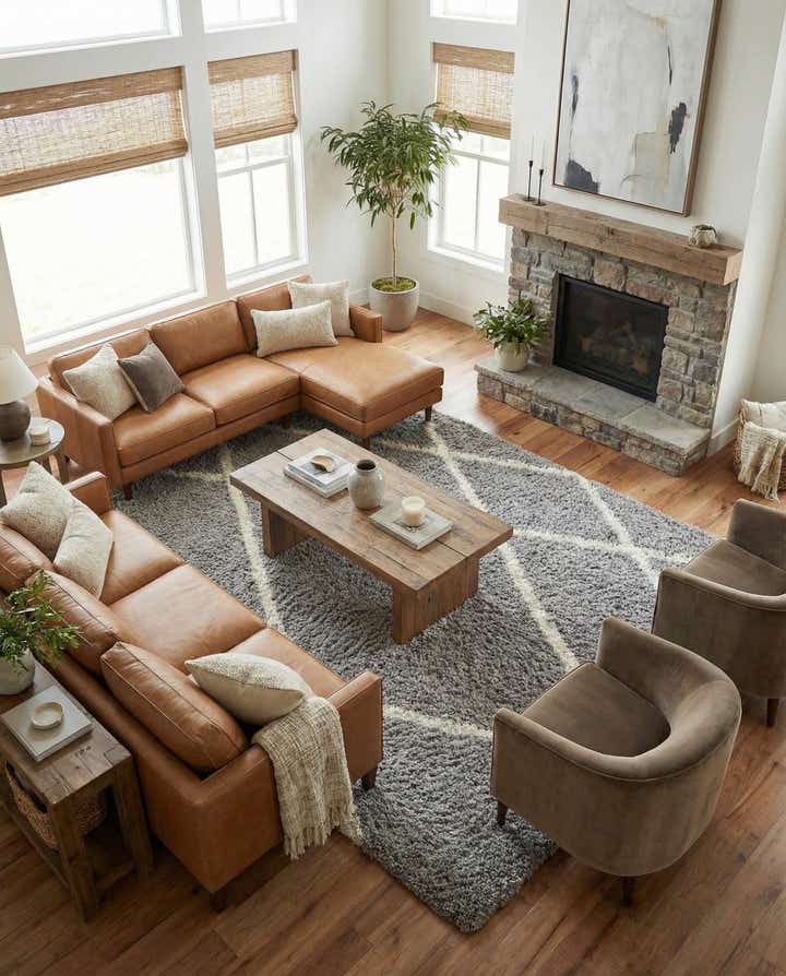 9' x 12' Infinity Shag Rug