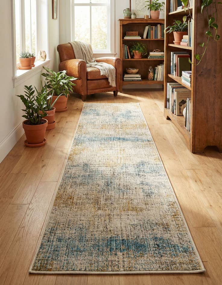 Detail image of 2' x 8' Deepa Runner Rug