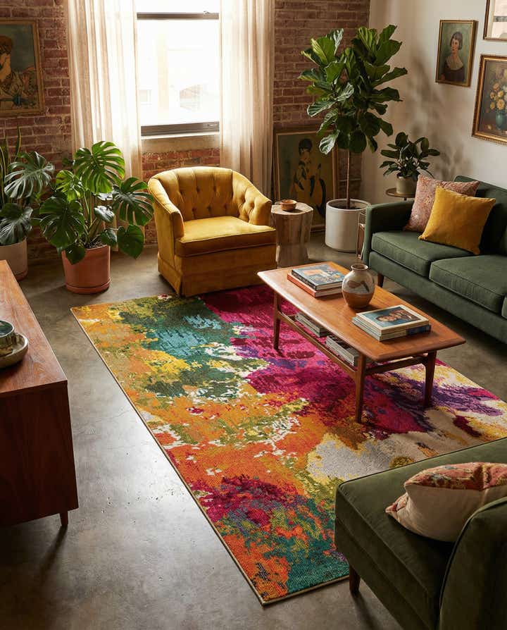 5' x 8' Washable Hyacinth Rug