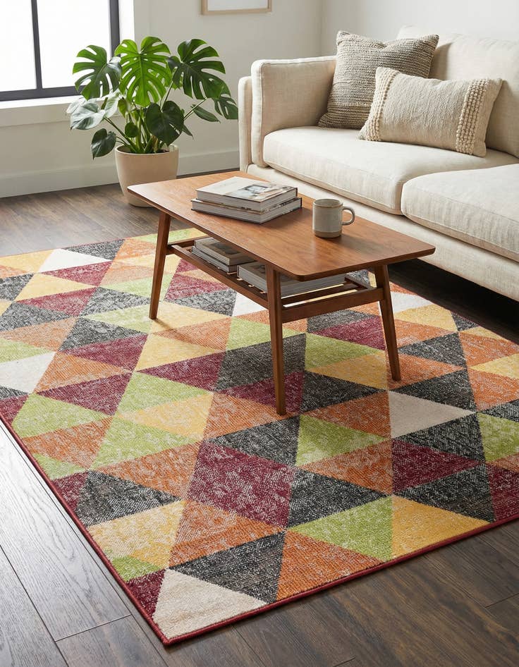 Detail image of 4' x 6' Valencia Rug