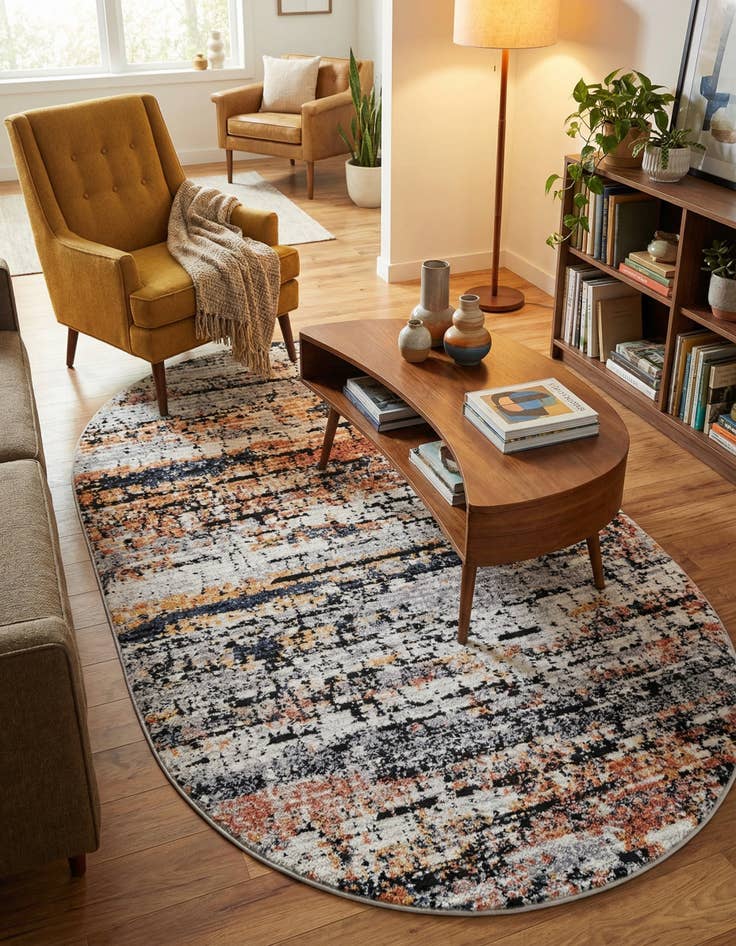 Detail image of 5' x 8' Tucson Oval Rug