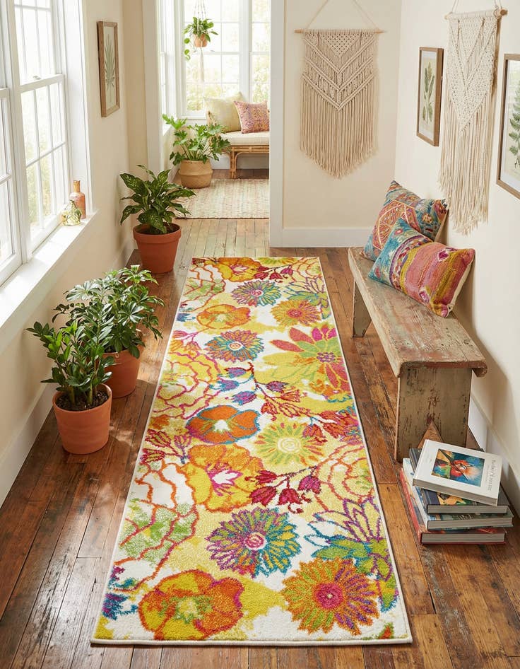 Detail image of 2' x 6' Tuscany Runner Rug