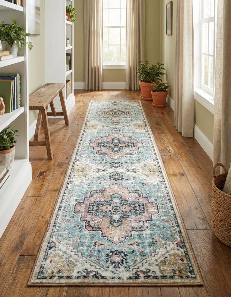 Detail image of 2' 2 x 10' Medina Runner Rug
