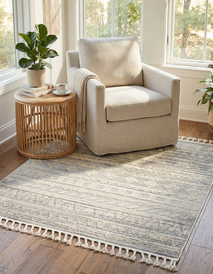 Detail image of 5' 3 x 5' 3 Arlo Square Rug