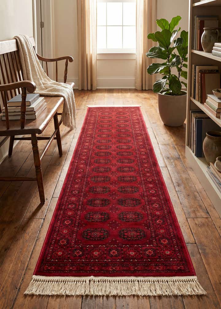 2' 7 x 10' Bokhara Runner Rug