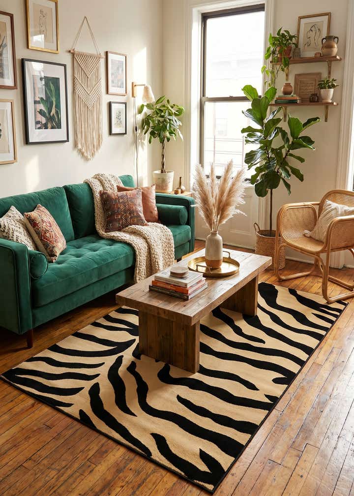 5' 3 x 8' Safari Rug
