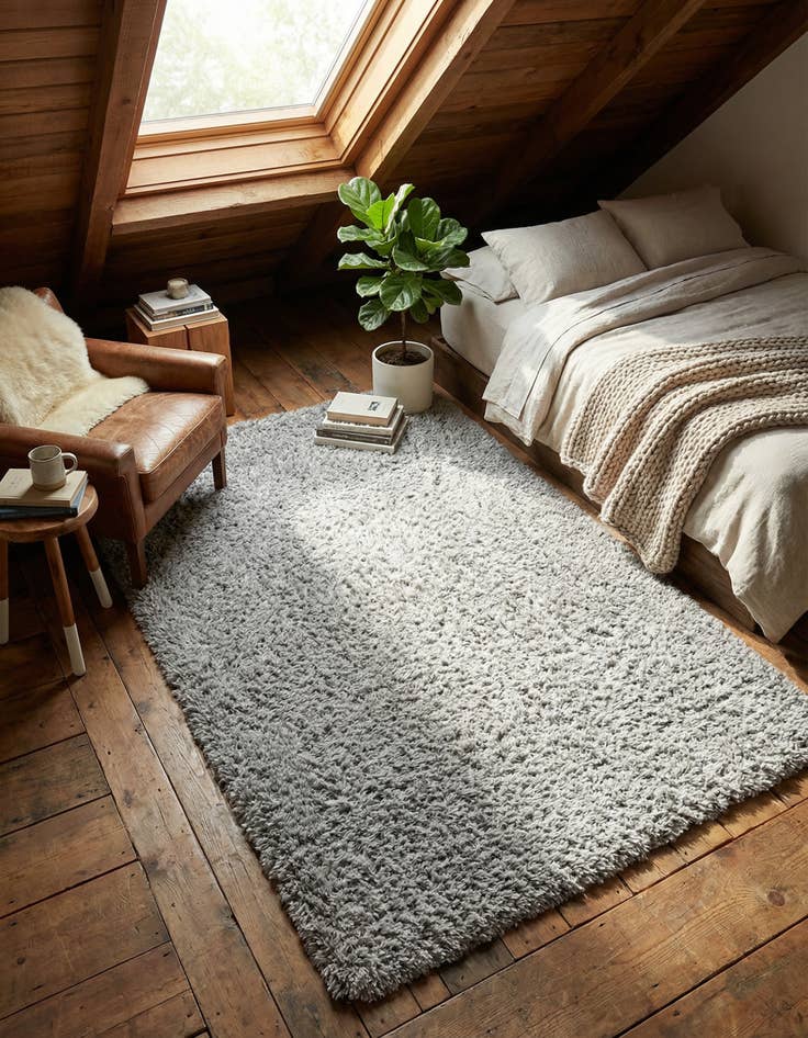 Detail image of 4' x 6' Infinity Shag Rug