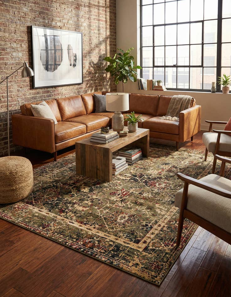 Detail image of 9' x 12' Saturn Rug