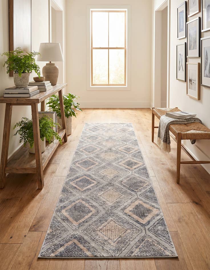Detail image of 2' 7 x 13' Caspian Runner Rug