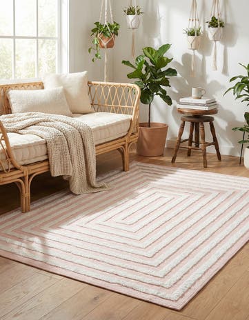 Pink Sabrina Soto Casa Toluca Rug