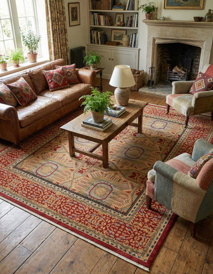 Detail image of 10' x 11' 4 Amina Rug