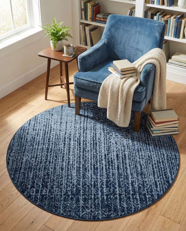 4' x 4' Angelica Round Rug