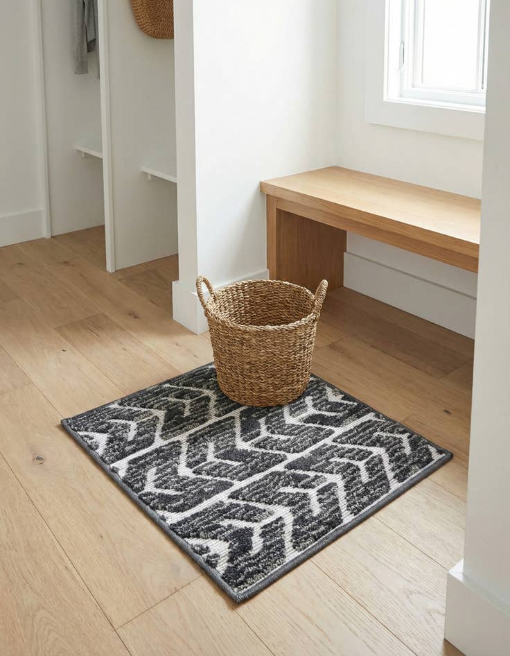 Detail image of 1' 8 x 1' 8 Washable Sabrina Soto Aston Indoor / Outdoor Sample Rug