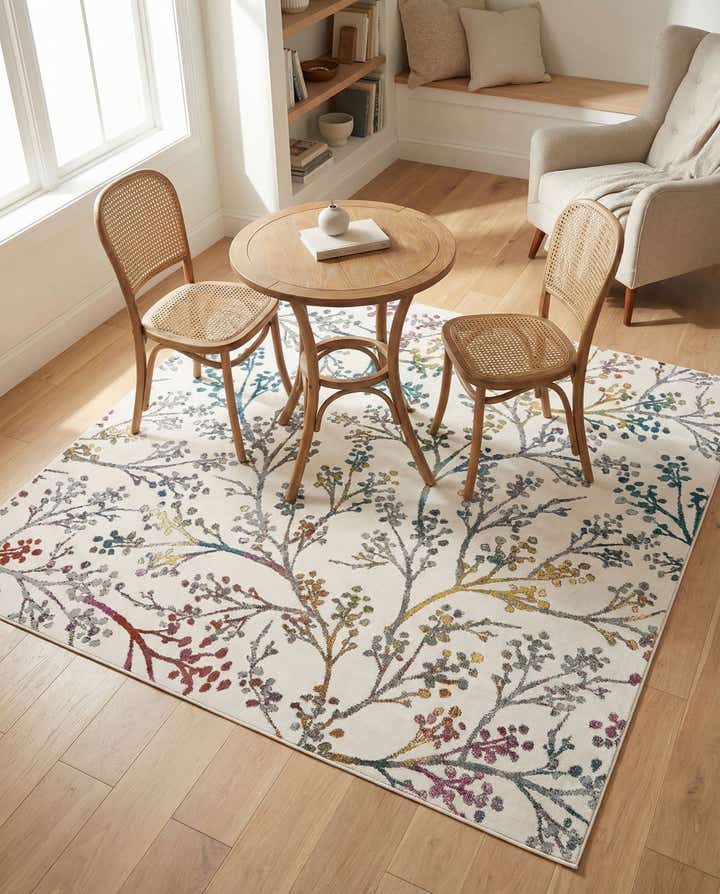 6' x 6' Blossom Square Rug