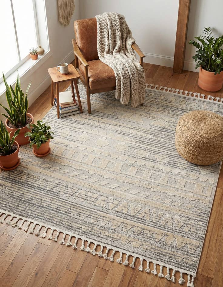 Detail image of 6' x 6' Arlo Square Rug