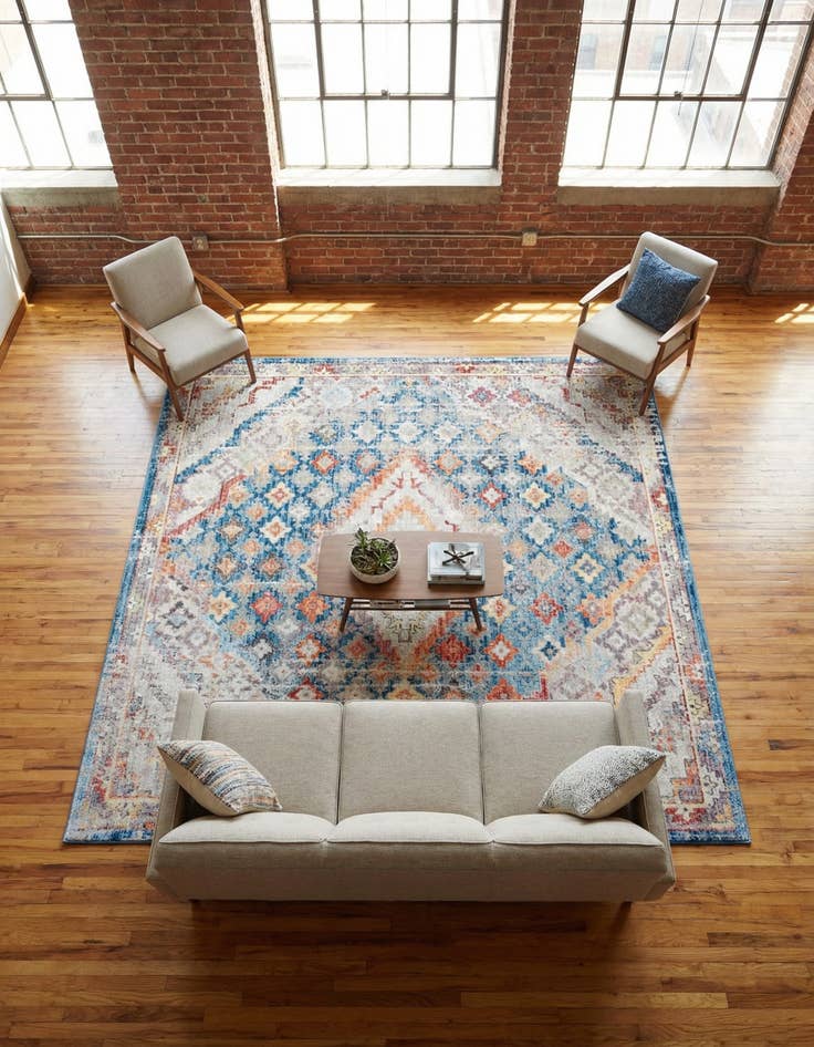 Detail image of 8' x 8' Brooklyn Square Rug