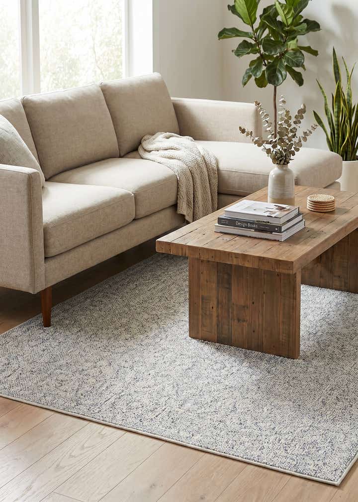 5' 2 x 7' 9 Easy-Clean Modern Indoor / Outdoor Rug