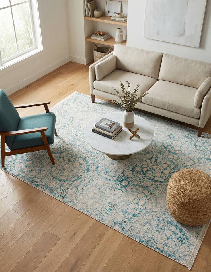 Detail image of 5' x 8' Modern Classical Rug