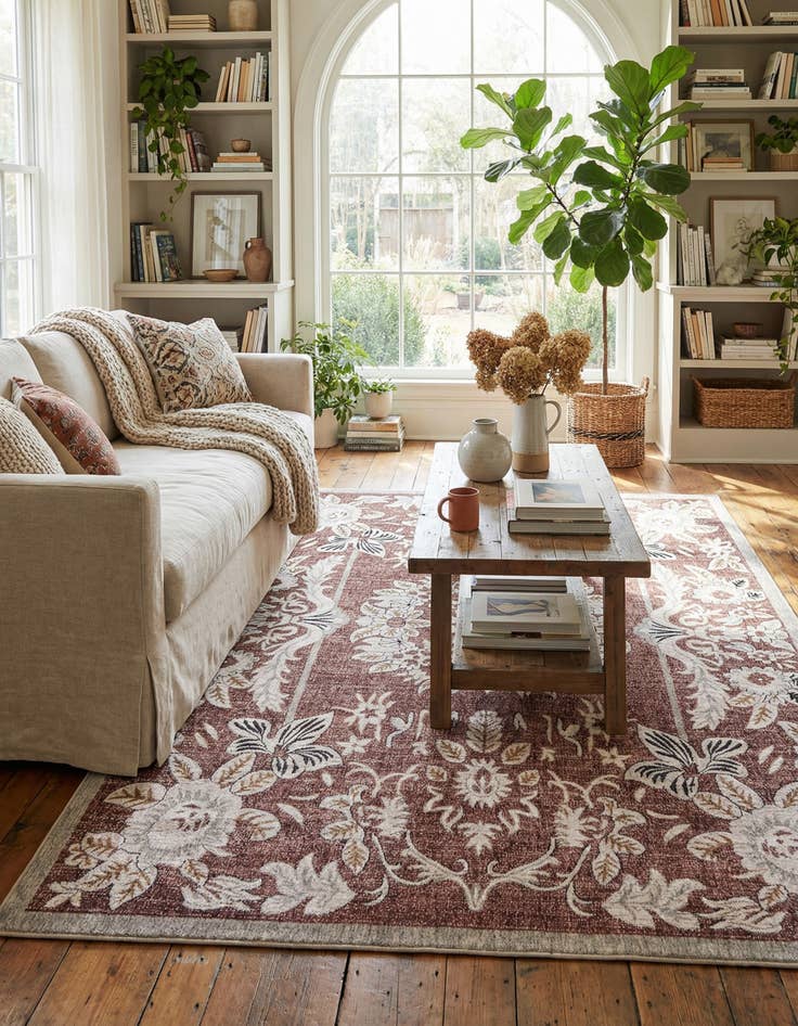 Detail image of 7' 10 x 10' Eco Traditional Rug