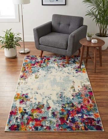 3' 3 x 5' 3 Washable Theia Rug