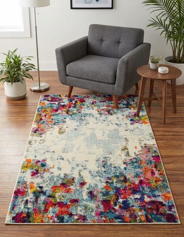 3' 3 x 5' 3 Washable Theia Rug