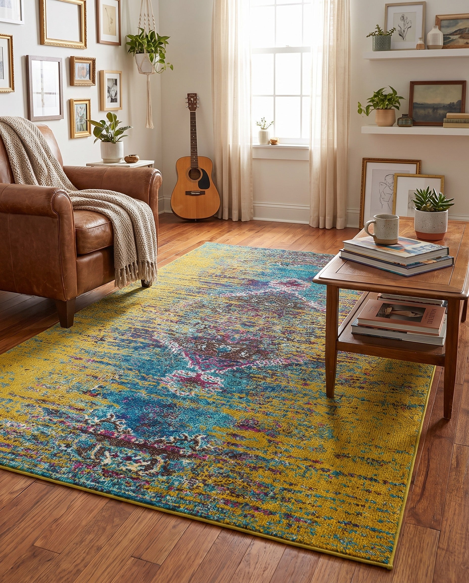 5' x 8' Washable Arte Rug