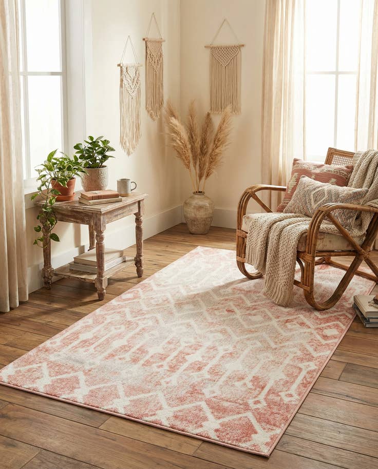 Detail image of 3' x 5' 3 Bohemian Trellis Rug