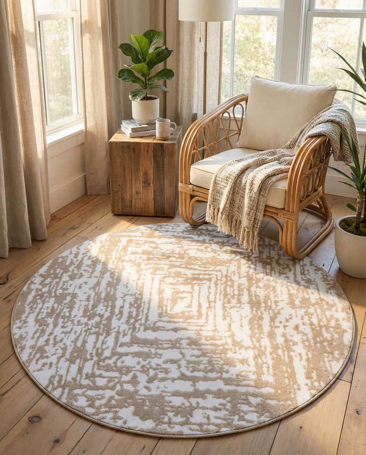 6' x 6' Hermitage Round Rug