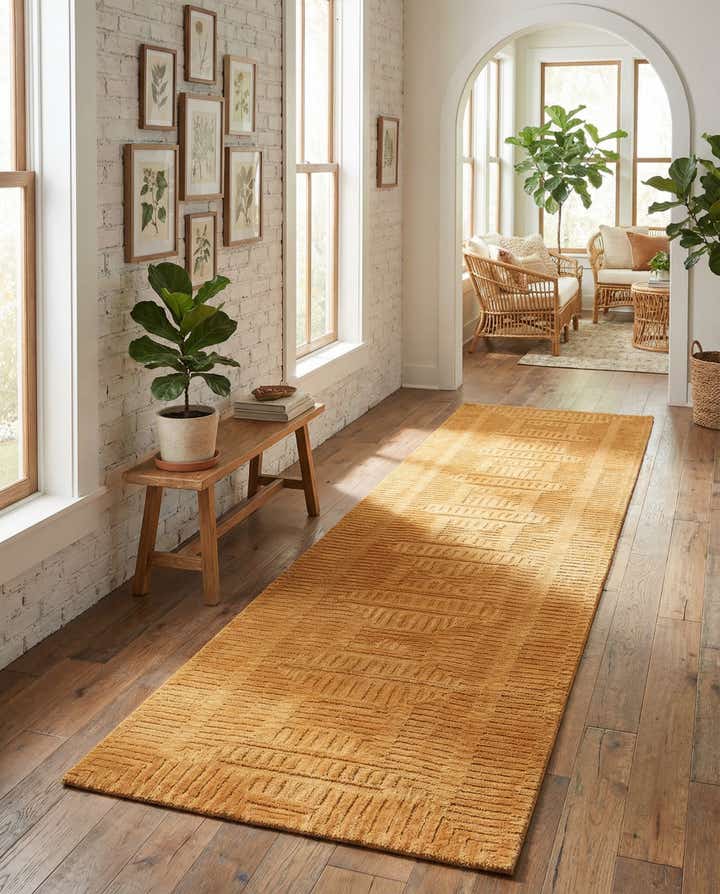 2' 7 x 12' Textura Designer Runner Rug